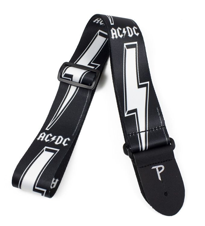 Perri's Strap AC/DC 1035  Gitarrengurt mit AC/DC Logo