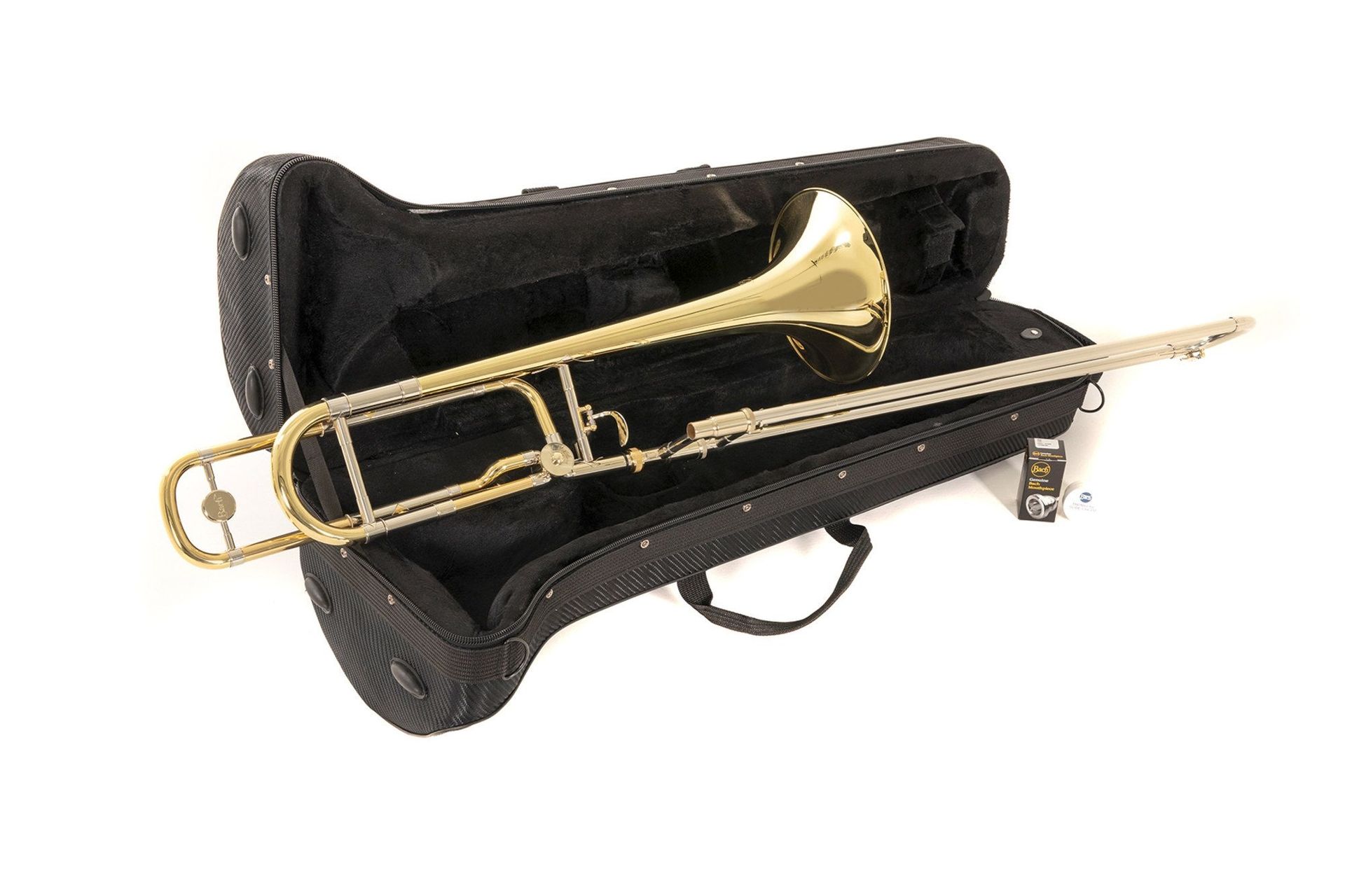 Bach TB-502B B/F--Tenor-Posaune, Bohrung 13,34mm, Quartventil, incl. Etui + Zub. Bach TB-502B B/F--Tenor-Posaune, Bohrung 13,34mm, Quartventil, incl. Etui + Zub.