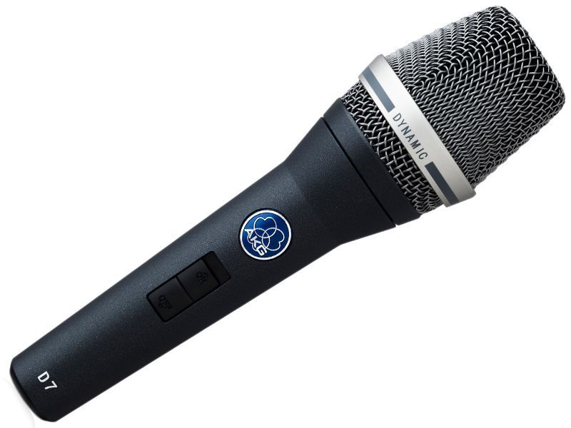 AKG D7 S Gesangsmikrofon, dynamisch, Superniere, mit Schalter