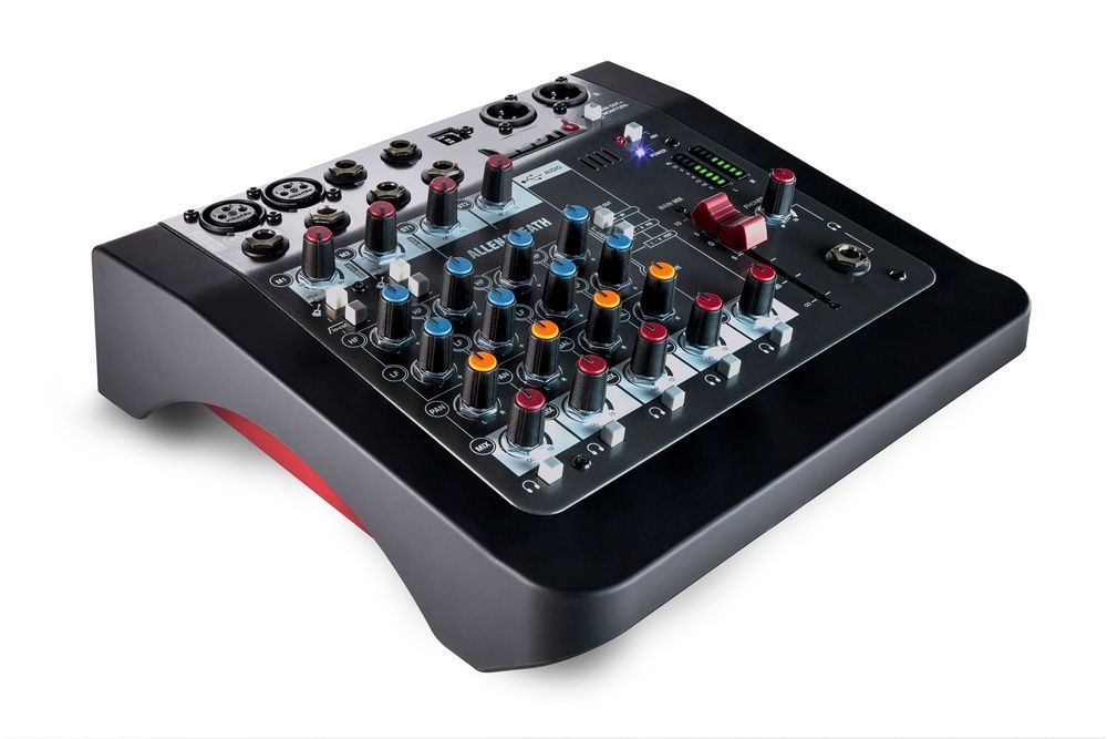 Allen & Heath ZEDi-8 Mixer mit 2x2 USB Interface (24bit / 96KHz)