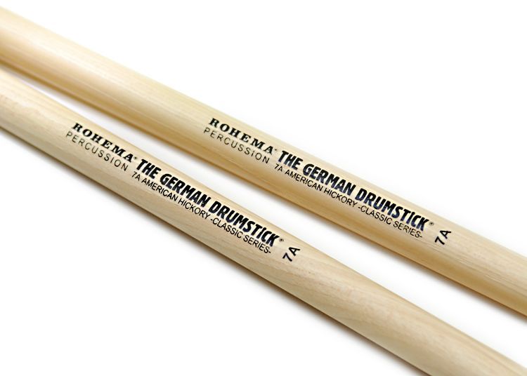 Rohema 7A Classic Hickory Drumsticks 613252