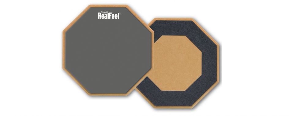 0019954951672 - Evans - Practice Pad Real Feel RF-12G 12 one-sided 0019954951672 - Evans - Practice Pad Real Feel RF-12G 12 one-sided
