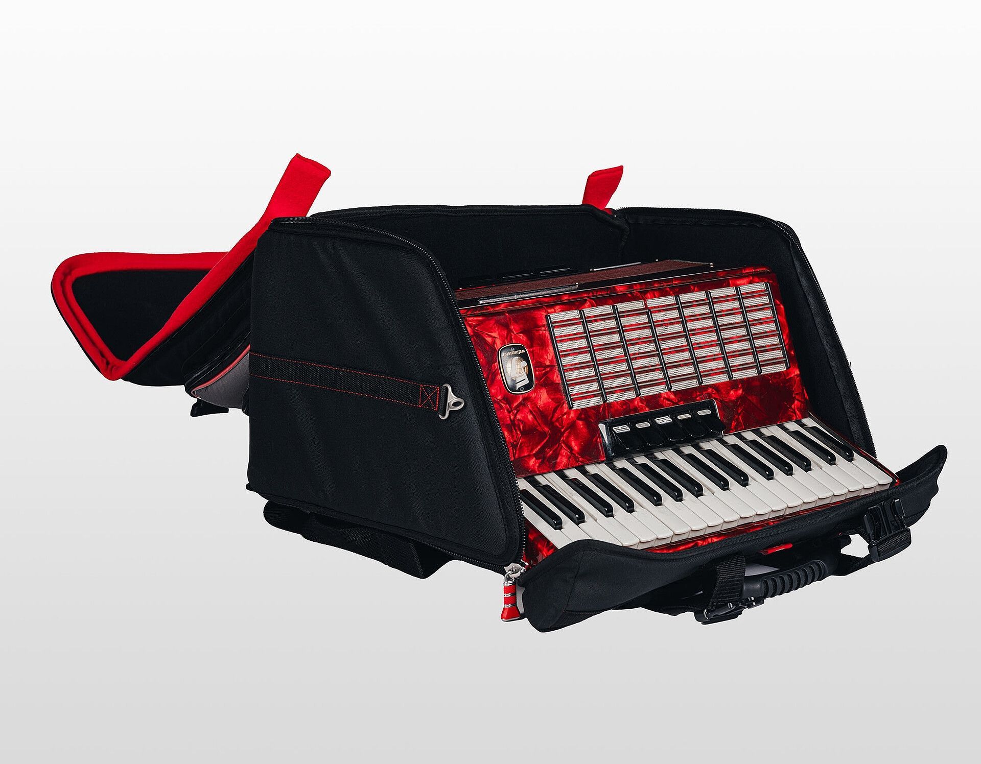 Soundwear Performer 2072 Akkordeon-Rucksack 72 Bass  Gigbag , schwarz_00002503_