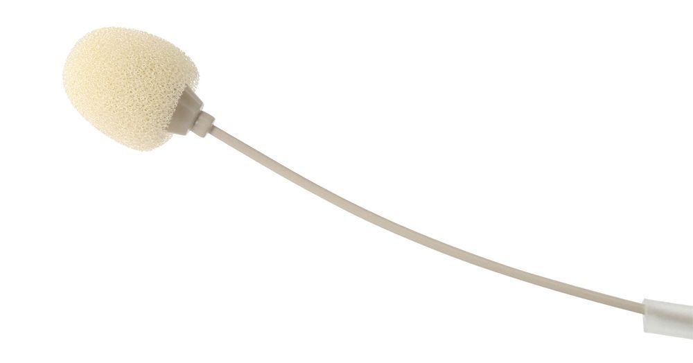 Pronomic HS-31 EA Headset-Mikrofon, beige , Nackenbügelmikrofon, Kugel_00029113_