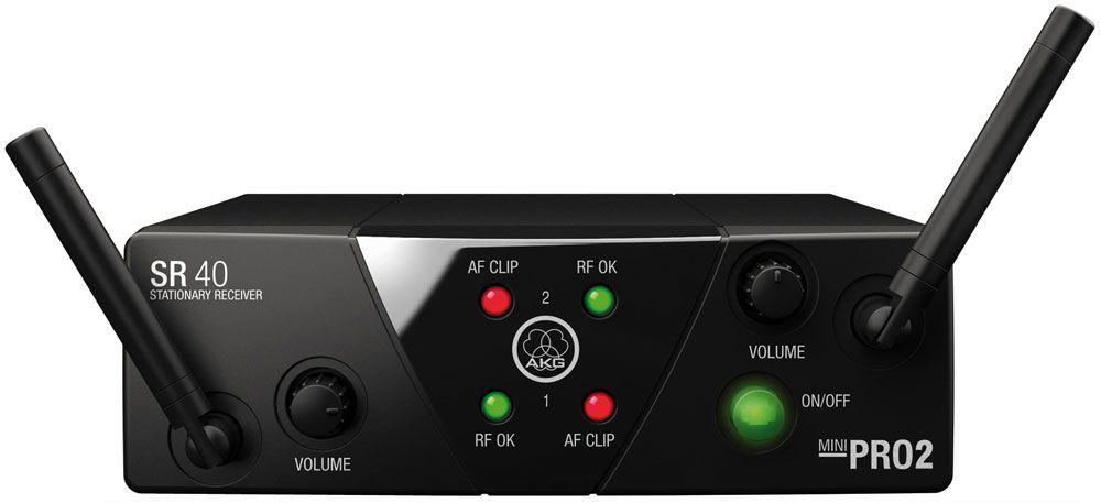 AKG WMS40 Mini Dual Vocal  Wireless System, Drahtlos System ISM