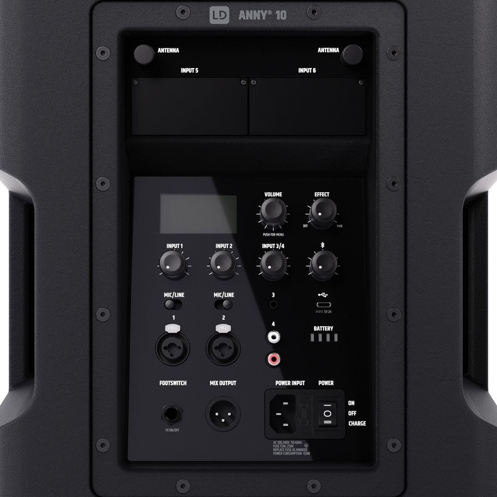 LD Systems ANNY 10 Akkubetriebene Bluetooth-Lautsprecherbox _00053416_