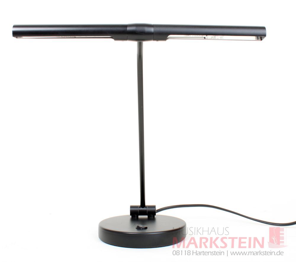 Jahn Pianoleuchte L4407 Halogen schwarz matt Klavierleuchte incl.Leuchtmittel_00002632_
