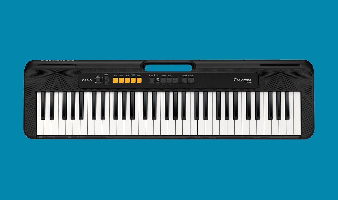 Casio CT-S100BK schwarz Keyboard USB, 