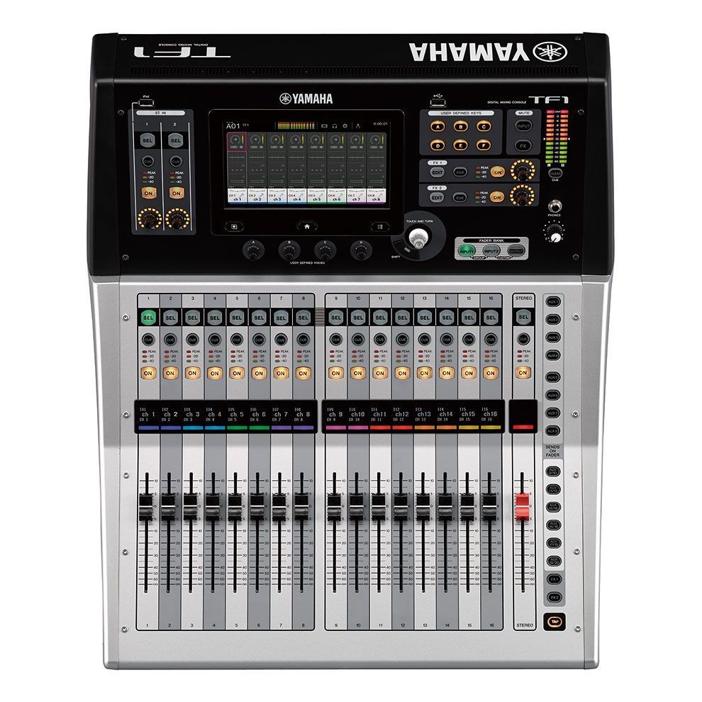 Yamaha TF1 Digitalmixer mit Motorfader und TouchFlow Bedienung