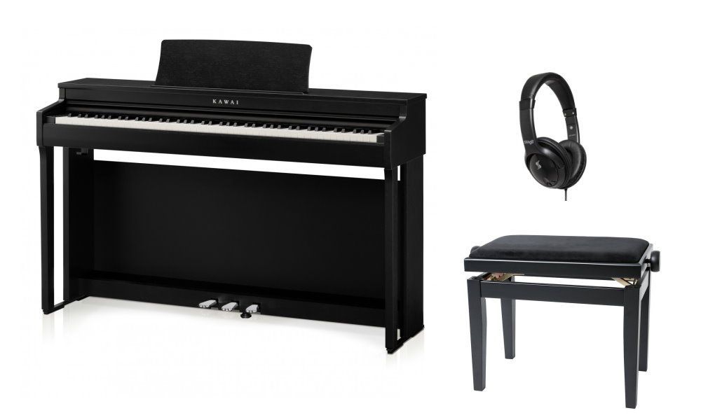 KAWAI CN-201B -SET  Digitalpiano schwarz matt
