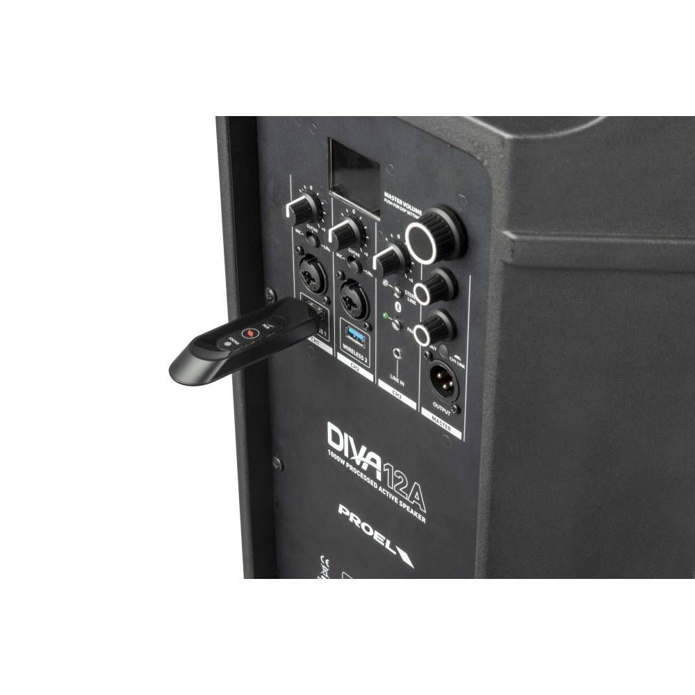 Proel DIVA 12A Aktive Fullrangelautsprecher Box 12/2 mit Bluetooth_00051868_