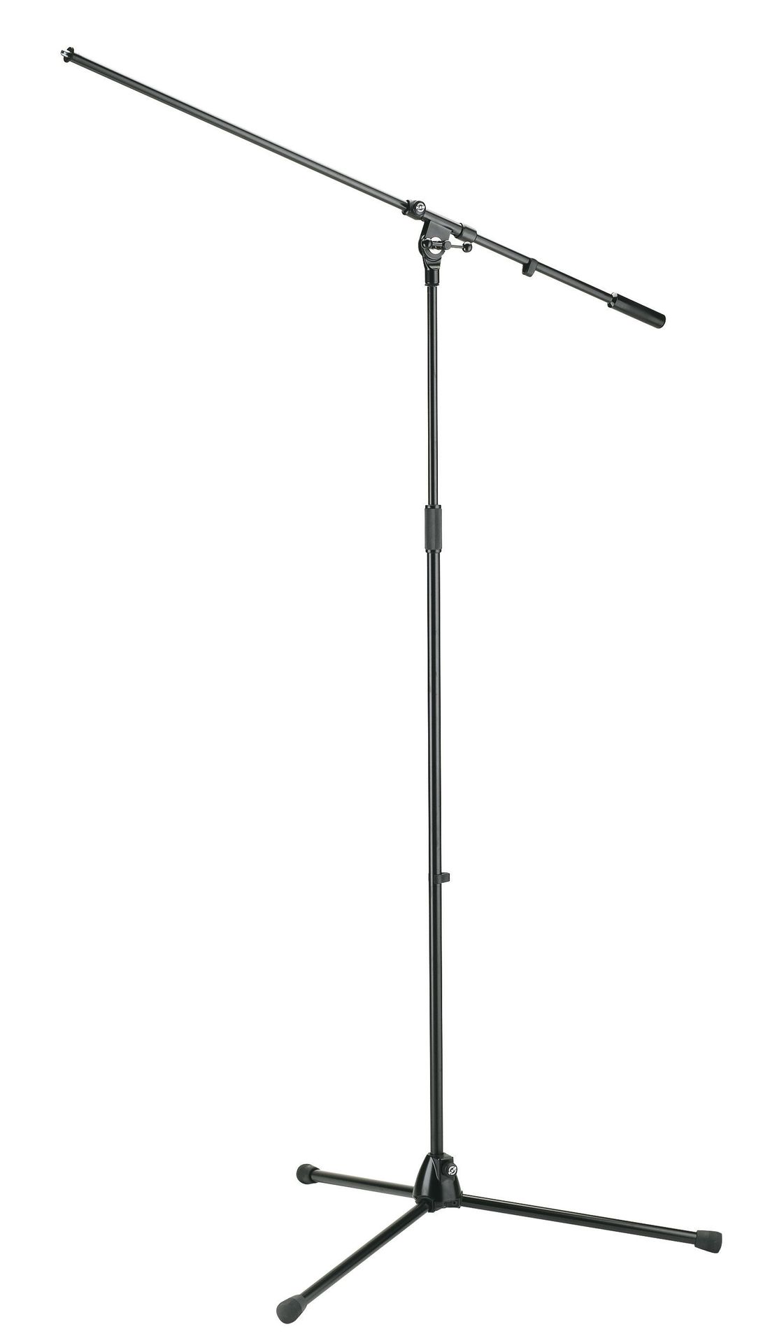 K&M 21021 Mikrostativ mit Schwenkarm, Overhead / Chorabnahme, extrahoch, schwarz_00004982_