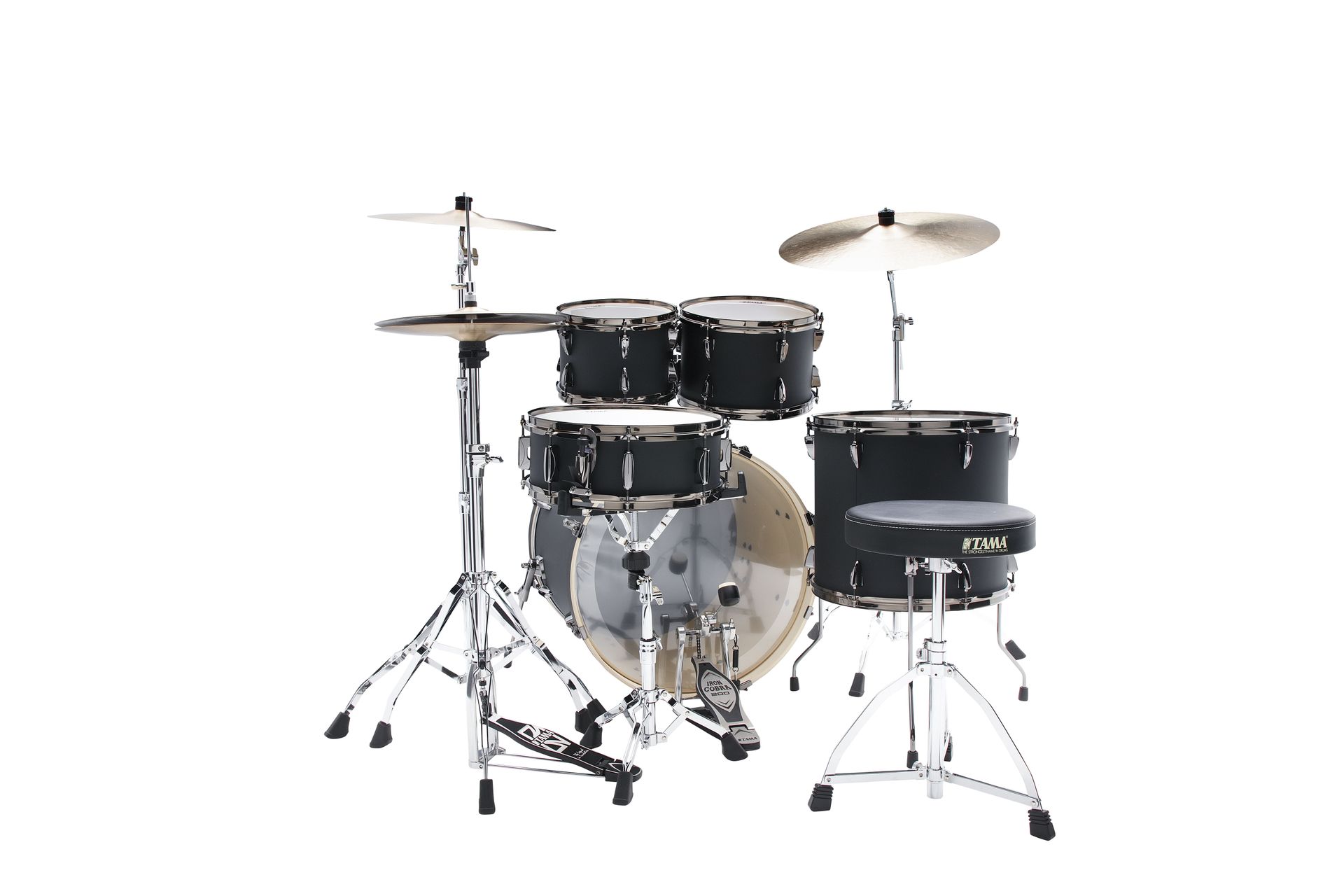 Tama Imperialstar IP52H6WBN-BOB Blacked Out Black 22"_00036017_