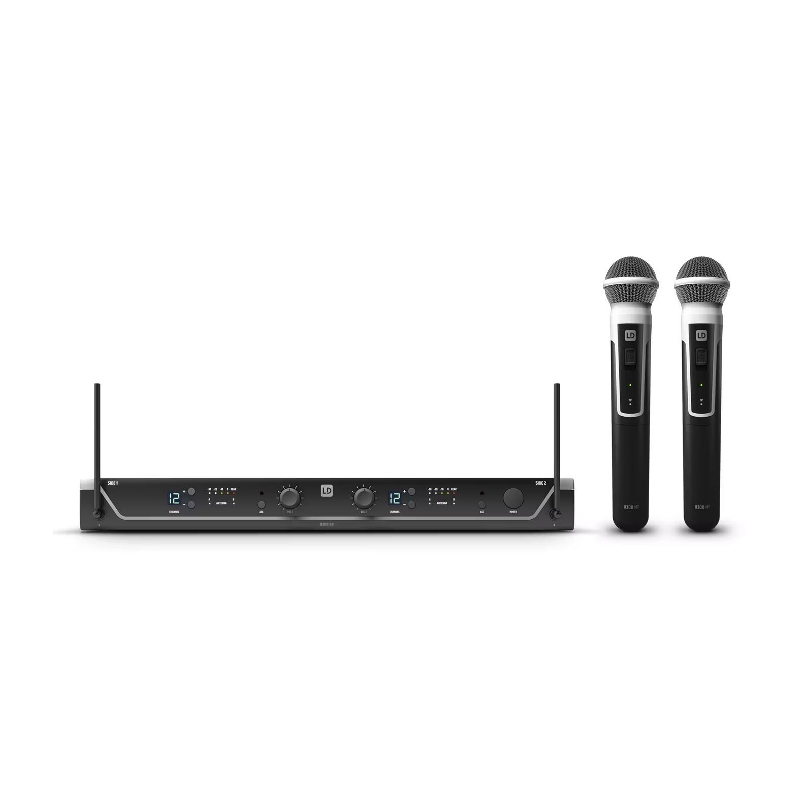4049521399787 - LD Systems U308 HHD 2 - Dual-Funkmikrofon System mit 2x Handmikrofon 4049521399787 - LD Systems U308 HHD 2 - Dual-Funkmikrofon System mit 2x Handmikrofon