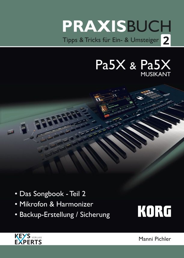 KORG PA-Praxisbuch 2 Keyboard PA-5X 