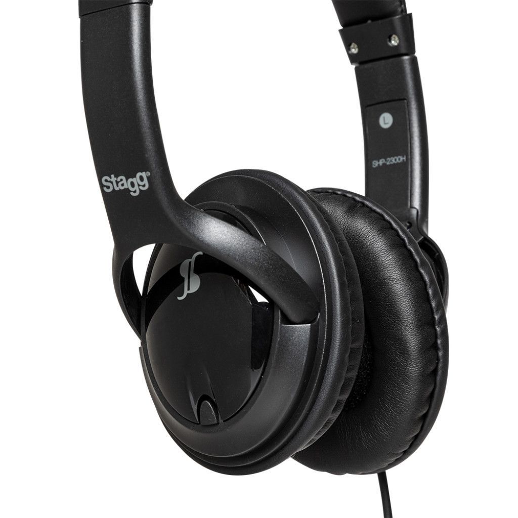 Stagg SHP-2300H Stereo-Kopfhörer, gepolsterter Kopfbügel, ca. 3m Kabel_00027586_