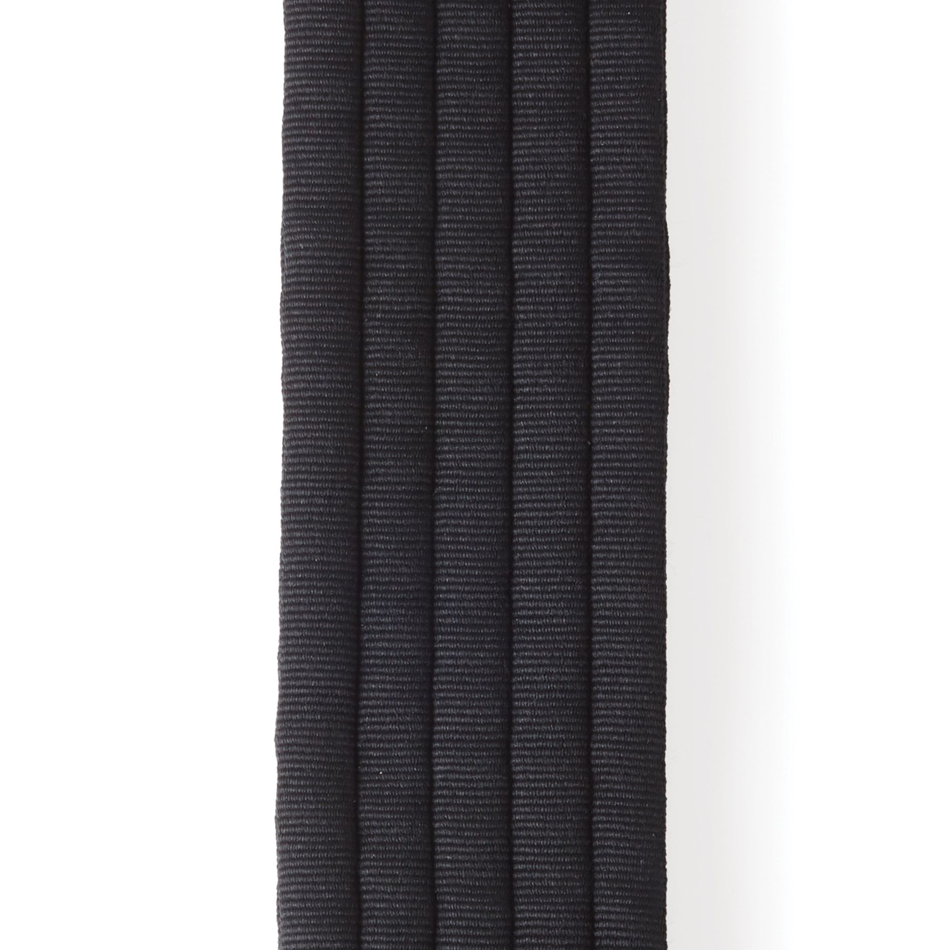 D’Addario Auto Lock Guitar Strap Black Padded Stripe 50BAL01