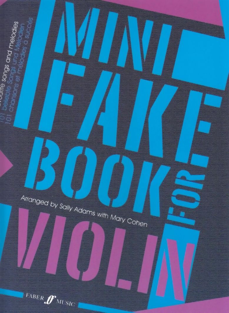 Noten Mini Fake Book for violin Geige Violine Faber Music Limited - 0571526896_00053754_