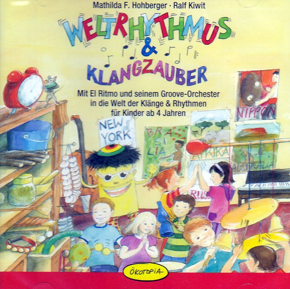 CD Weltrhythmus & Klangzauber vom ökotopia Verlag Mathilda F. Hohberger