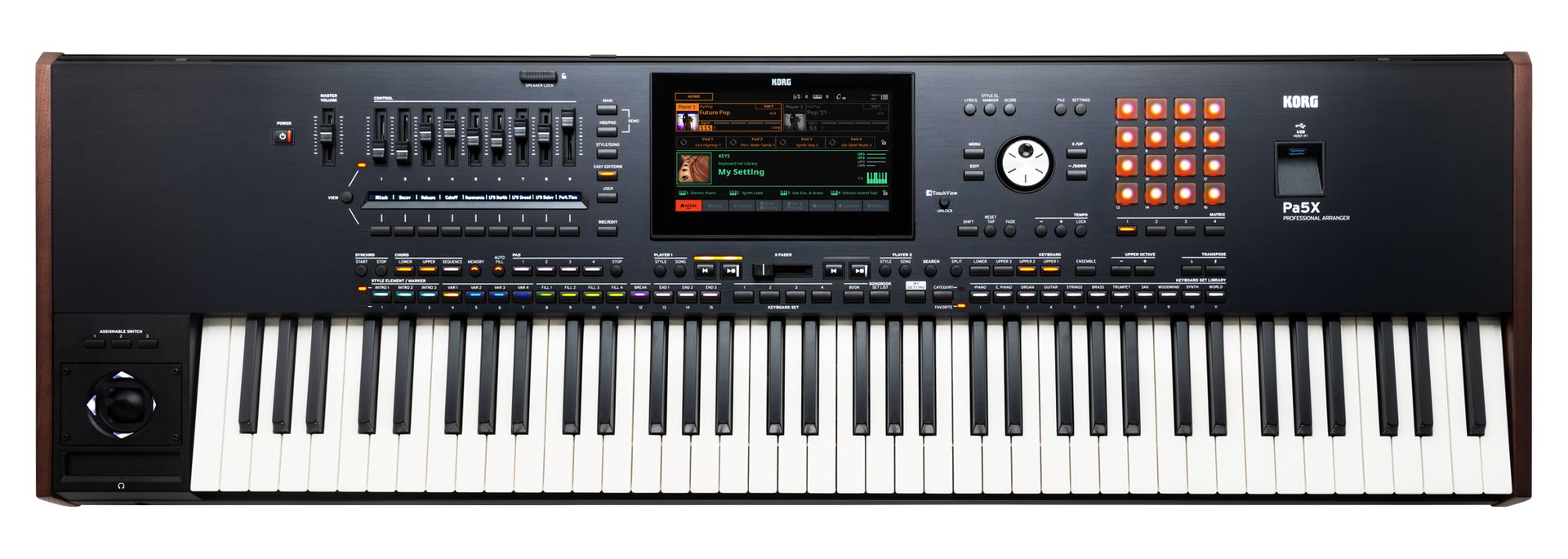 Korg PA5X-76 International Workstation PA-5X Professional Arranger 