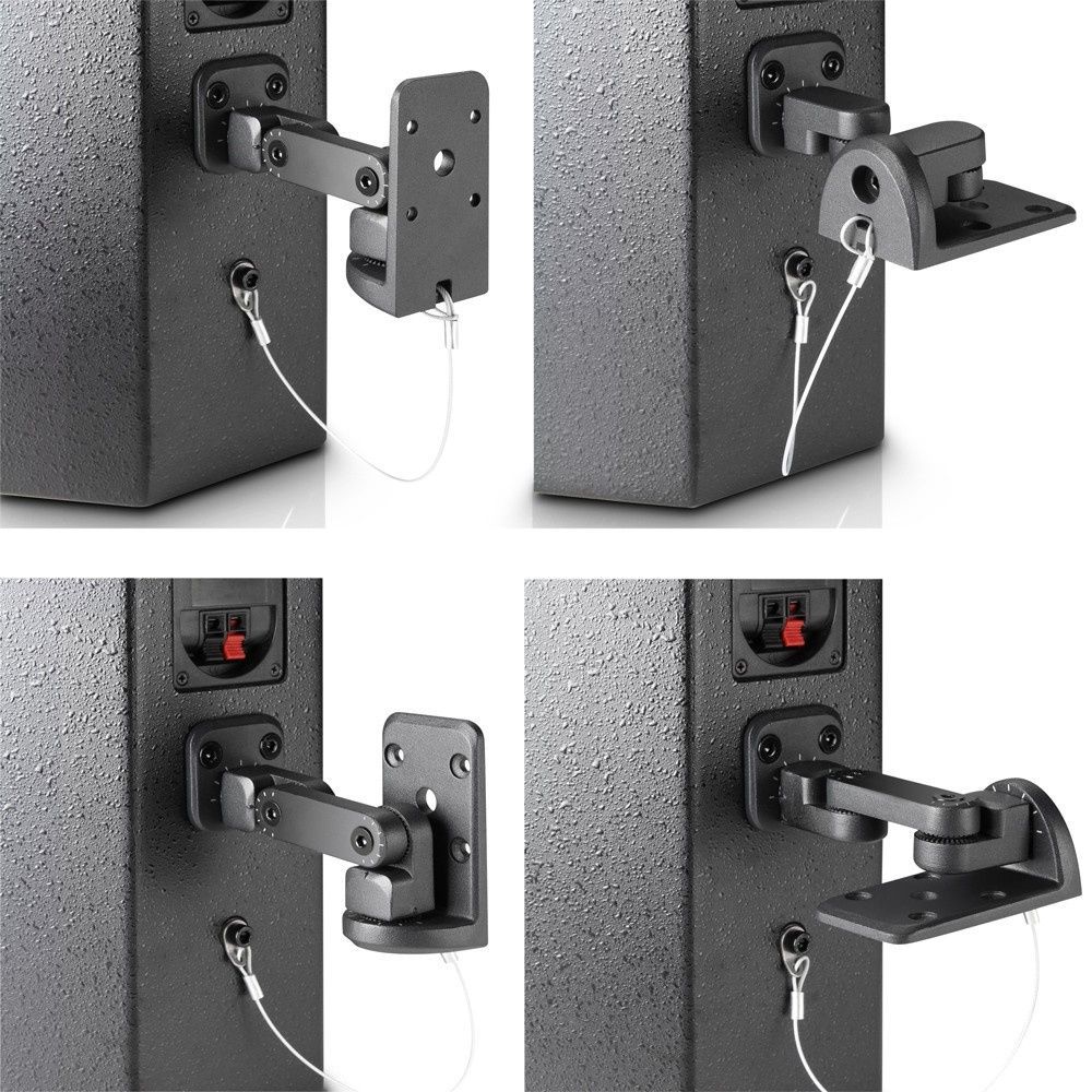 LD Systems SAT WMB 10 W Wandhalterung für Boxen, weiß