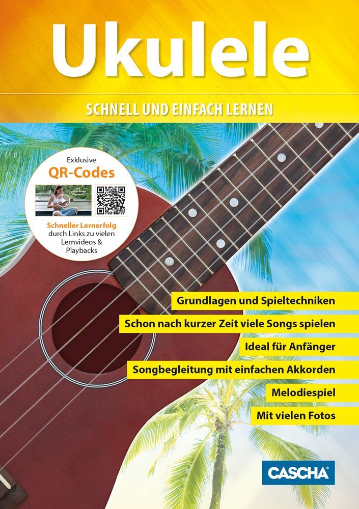 Noten Ukulele Schnell und einfach lernen HH 1301 mit QR-Code