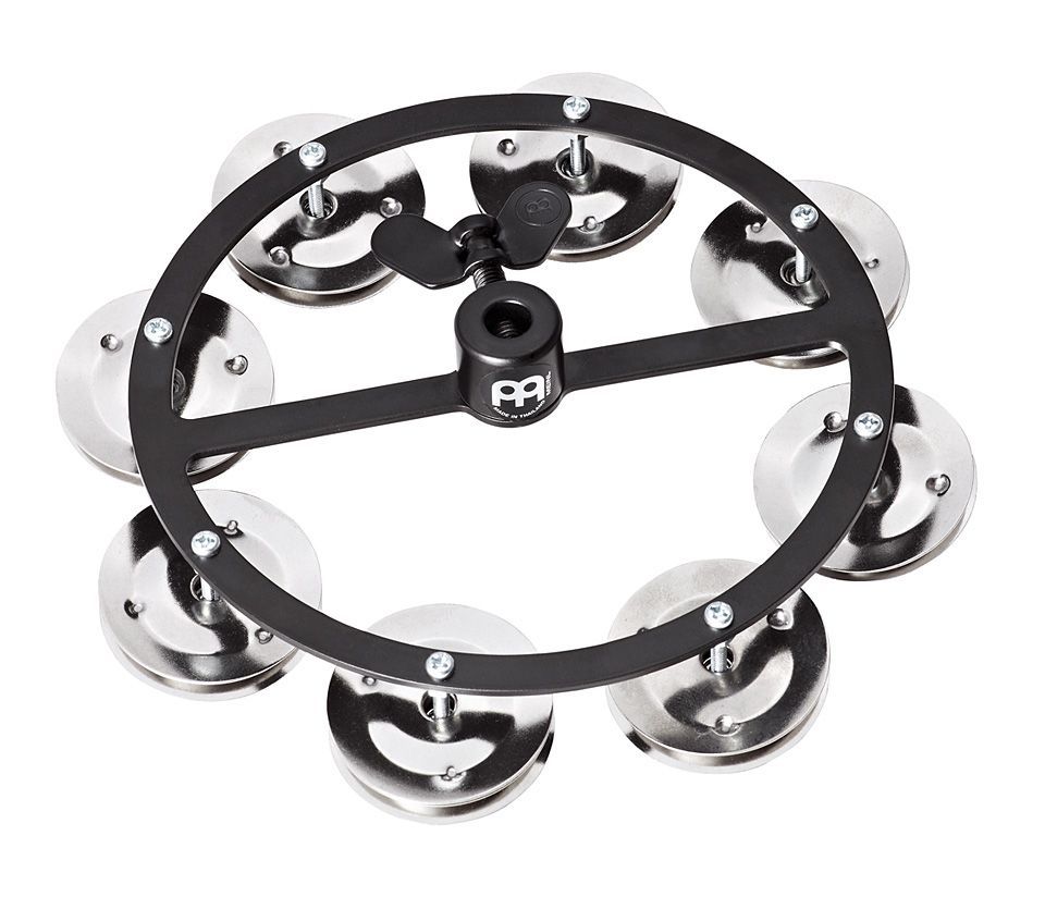 Meinl HTHH1BK HiHat Tambourin mit Stahlschellen