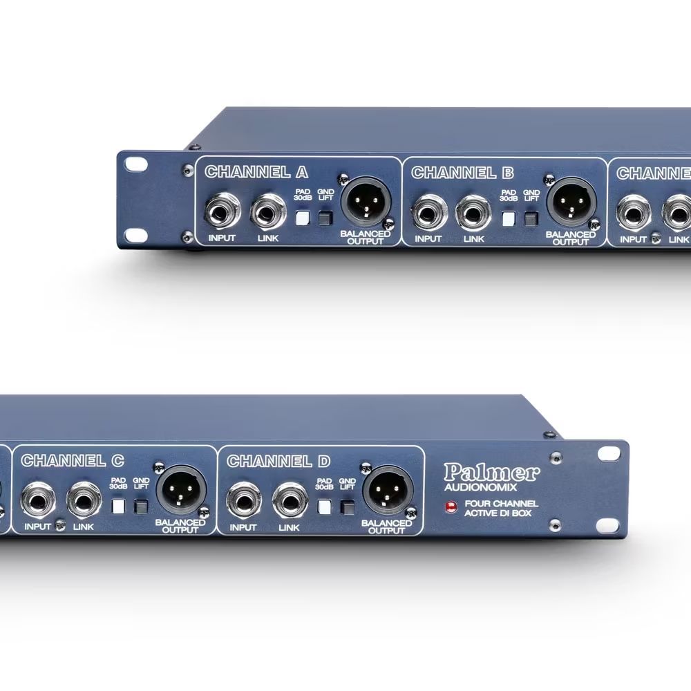 Palmer PAN 03 Audionomix aktive 19" DI-Box