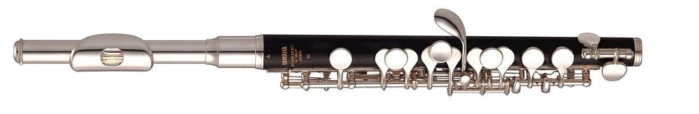 Yamaha YPC-62 M Piccoloflöte, Grenadill, Mechanik versilbert, incl. Etui