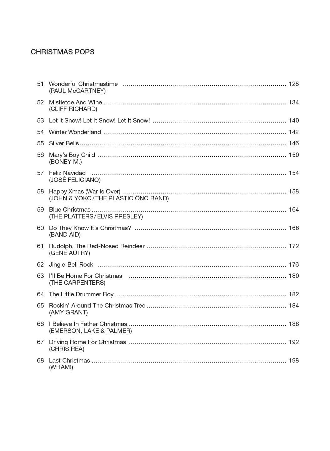 Noten 68 Christmas Kultsongs von Klassik bis Rock Heumann BoE 7301_00009644_