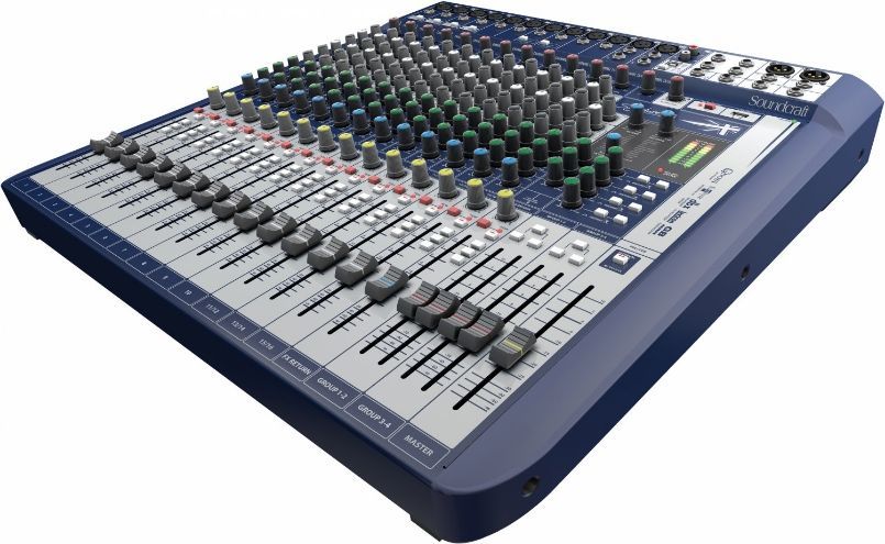 Soundcraft Signature 16 Mixer 16 Kanal mit Lexicon Effekten Audio Interface USB  - Onlineshop Musikhaus Markstein