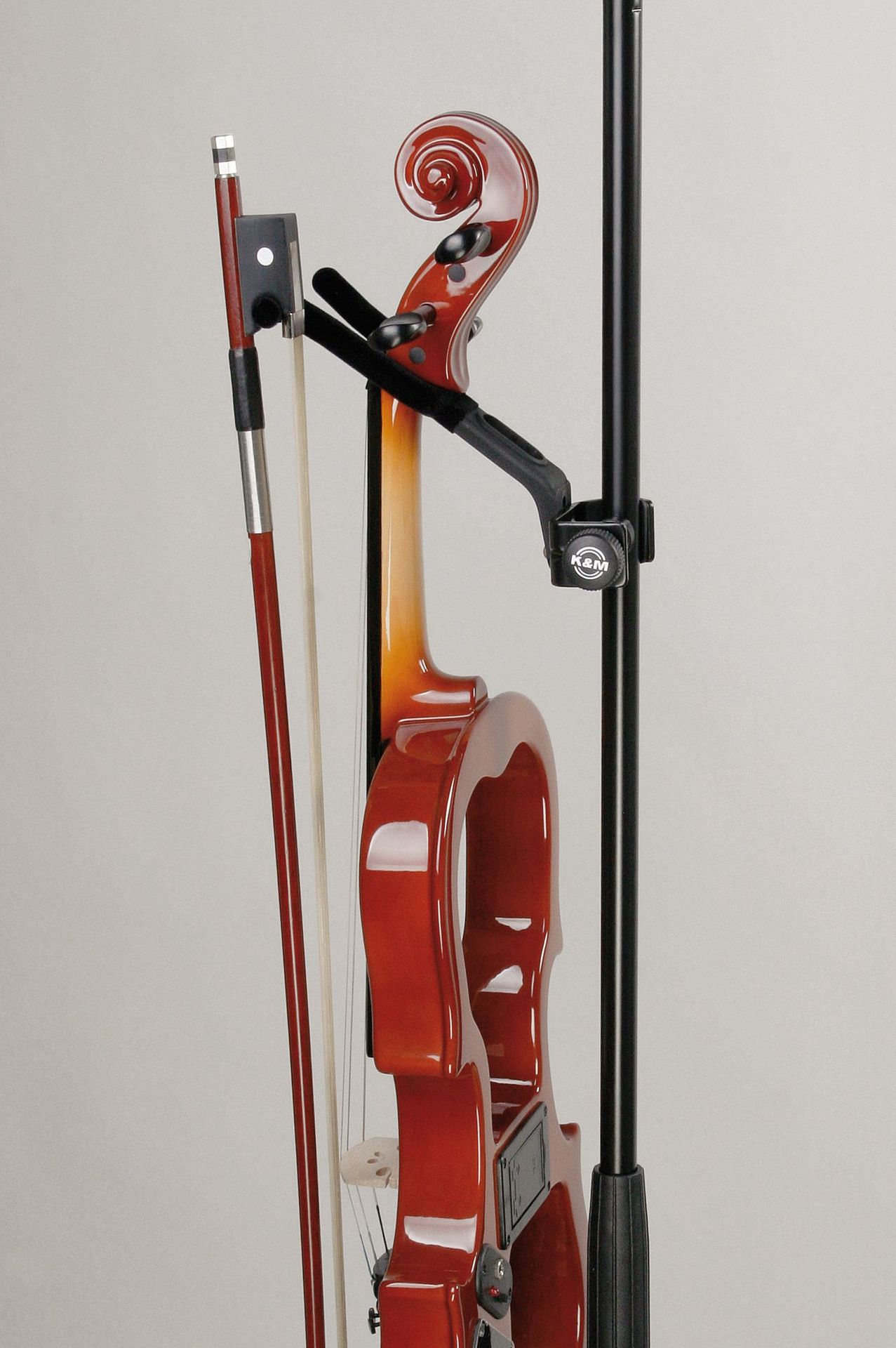 K&M 15580 Violinenhalter für Notenständer, Mikrofonständer_00025213_