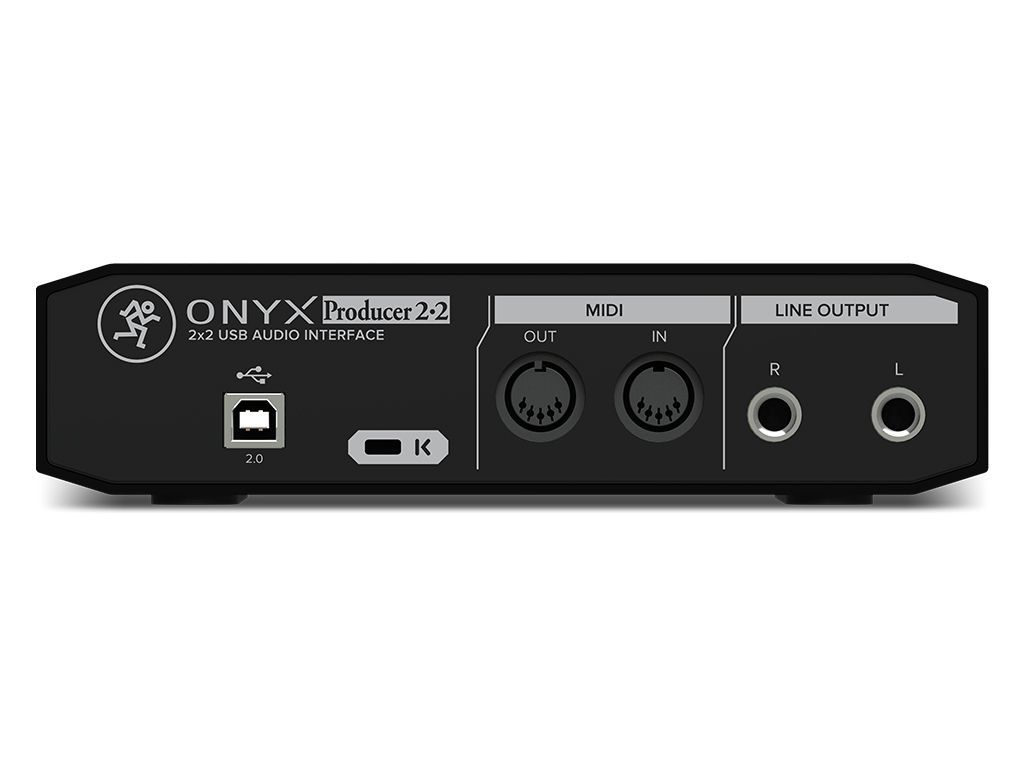 Mackie Onyx Producer 2x2 Audio Interface 2-Kanal mit 2 Mikrofon-/Line-Eingängen