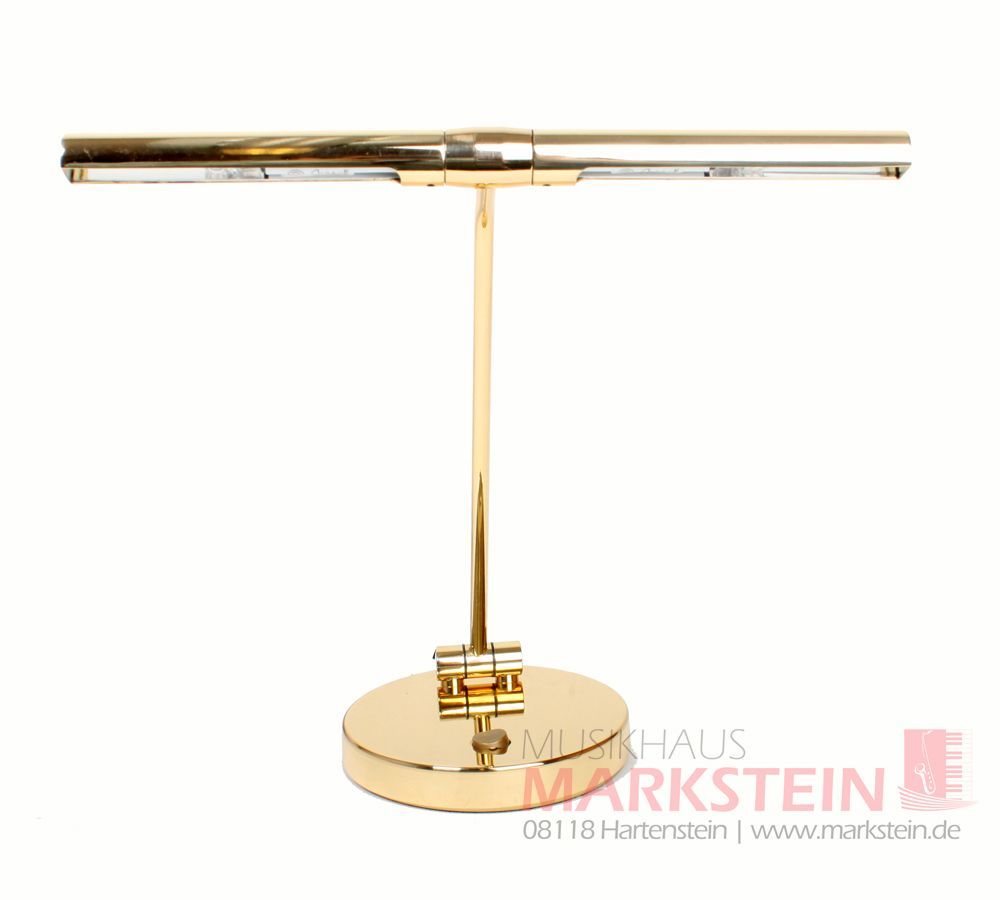 Jahn Pianoleuchte 4401 Halogen Messing poliert -incl Leuchtmittel G4 Halogen