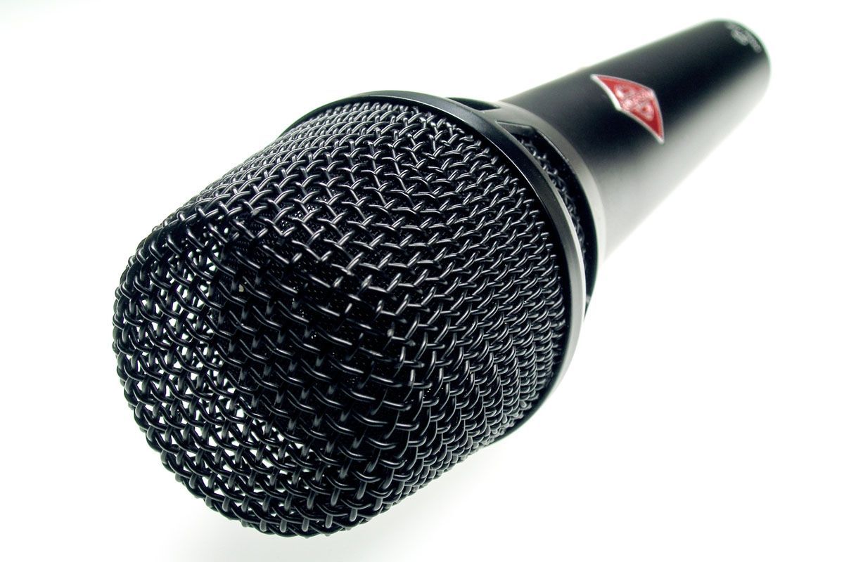 Neumann KMS 105 Bk Gesangsmikrofon, Kondensatormikrofonon, Superniere, black