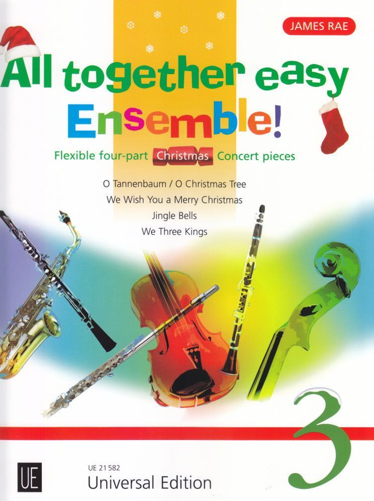 Noten All together easy Ensemble 3 für variable Besetzungen James Rae UE 21582