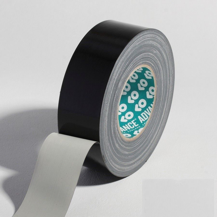 Gaffa Tape SPADA AT 175 Gewebeklebeband Farbe: schwarz