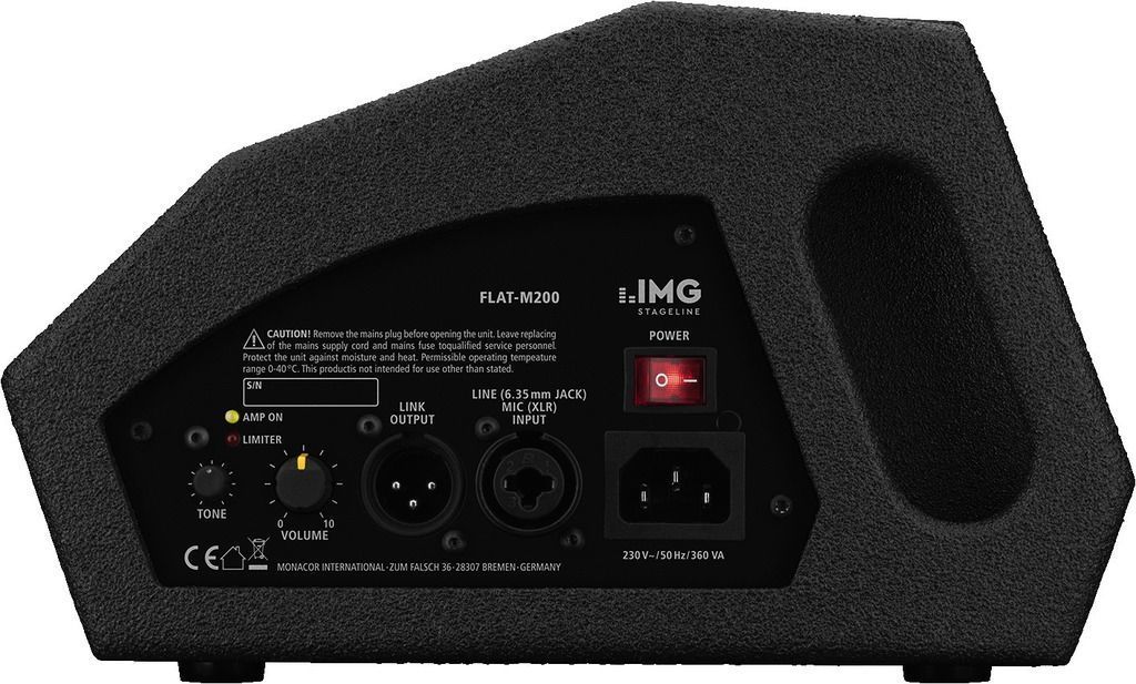 IMG Stage Line FLAT-M200 sehr kompakte Aktive Monitorbox