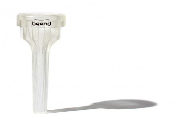 Brand Mundstück 6,5A-L Bass-Posaune, Bariton (Schaft ca 12,50mm), transparent  _00029011_