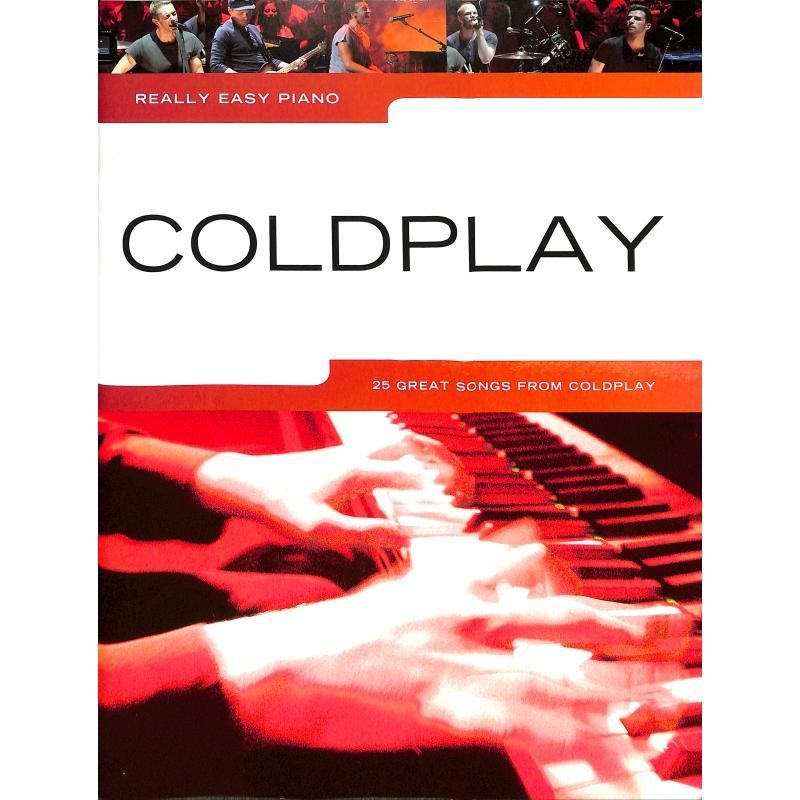 Noten Klavier Really easy piano Coldplay Gitarre & Gesang MSAM 1009547