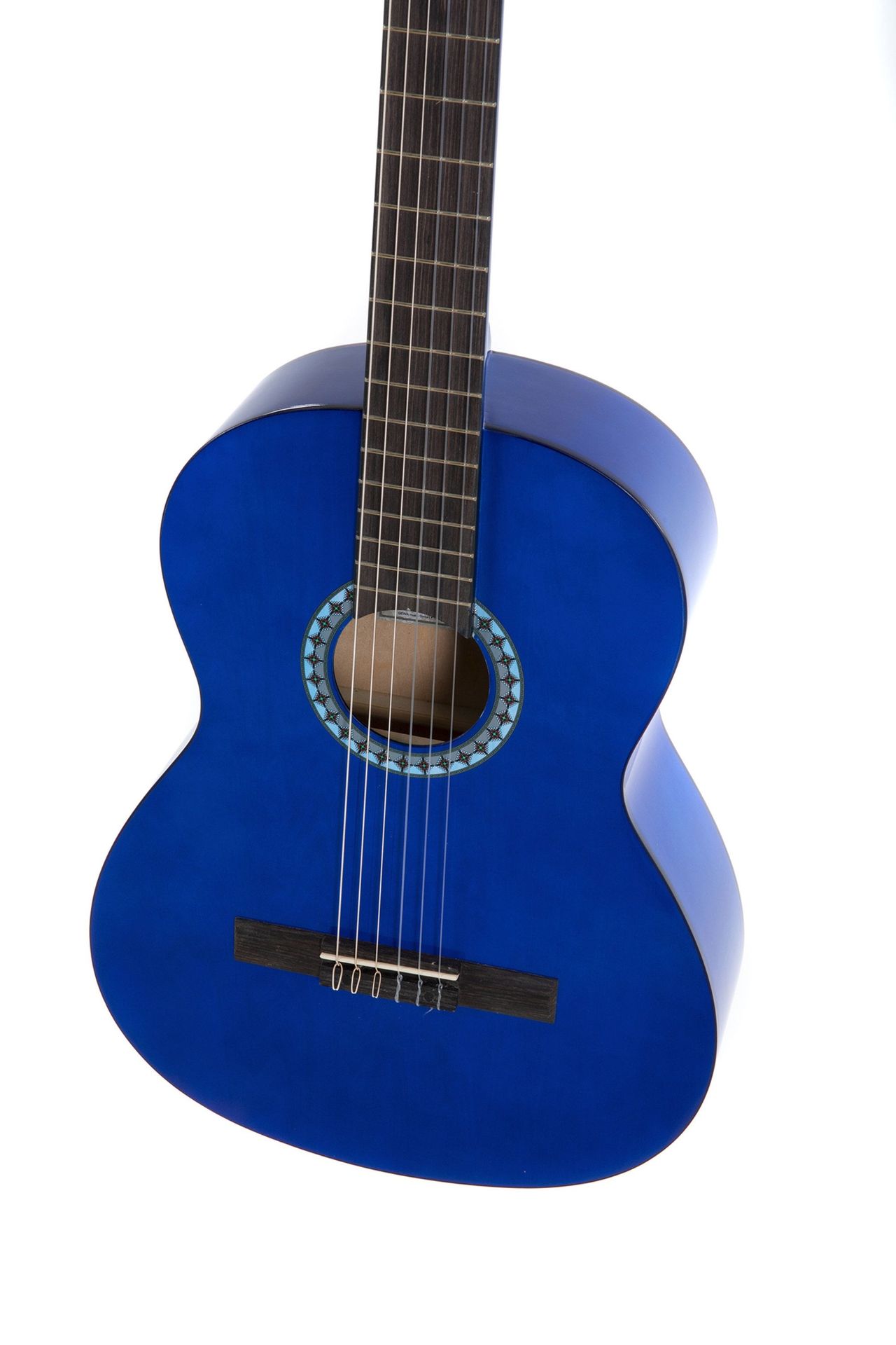 GEWA PURE Klassikgitarre Basic 4/4 transparent blau