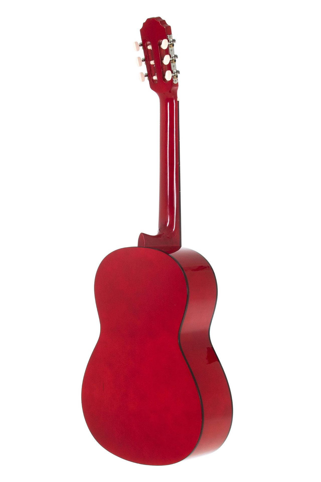 GEWA PURE Klassikgitarre Basic 4/4 transparent rot