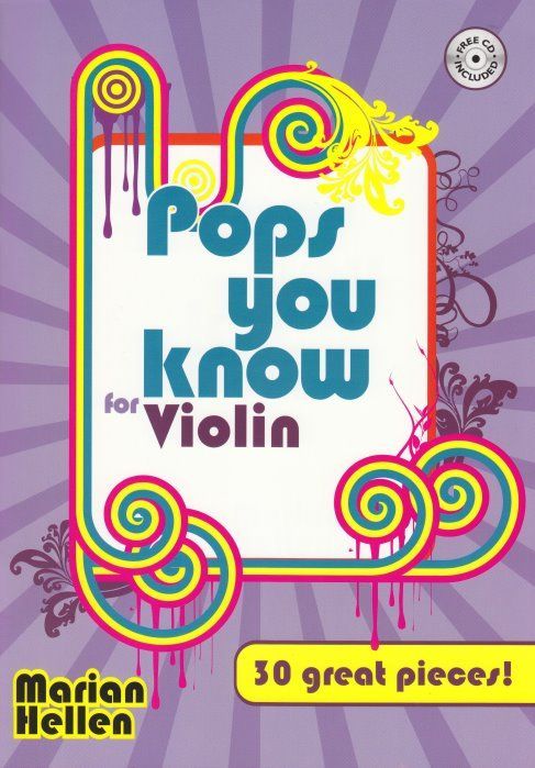 Noten Pops you know Violine incl. CD  & Piano Marian Hellen 3612210