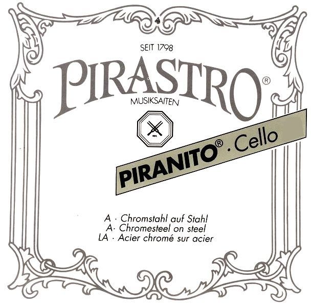 Pirastro Cello 4/4 Piranito 635000 Satz Chromstahl Saiten