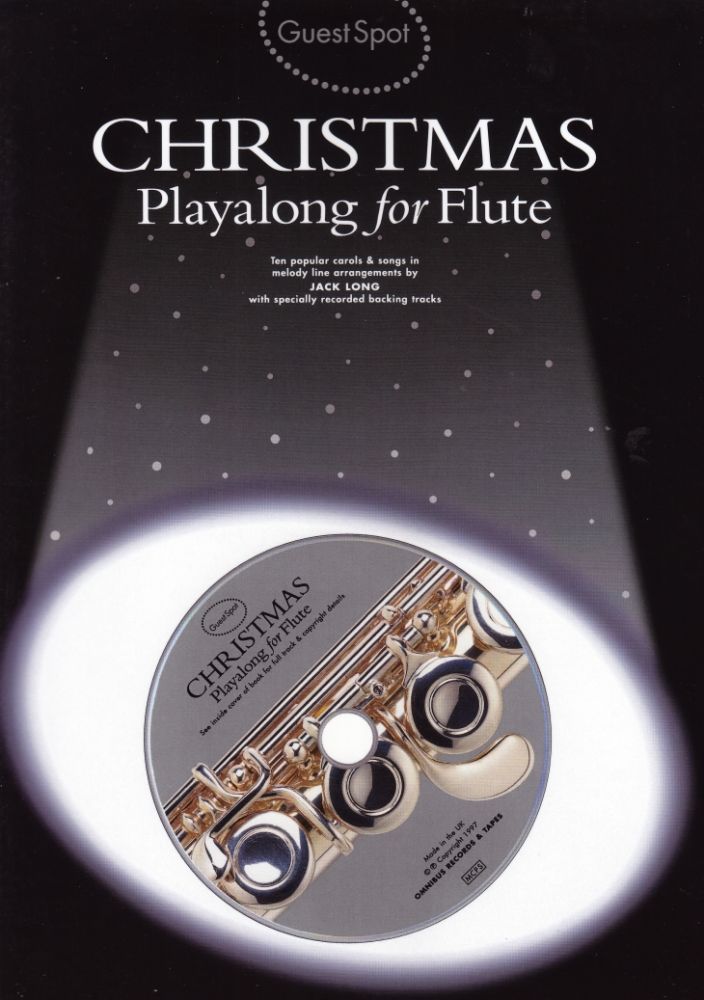 Floetelernen - Noten Christmas Playalong for Flute Querflöte M 950411 Guets Spot playback CD - Onlineshop Musikhaus Markstein