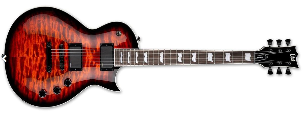 ESP Ltd EC-400 QM Vintage Burst