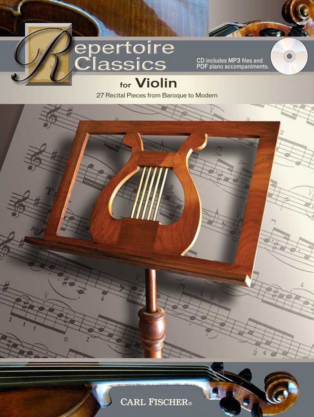 Noten Repertoire classics for Violin Geige CF -BF73 incl. download code