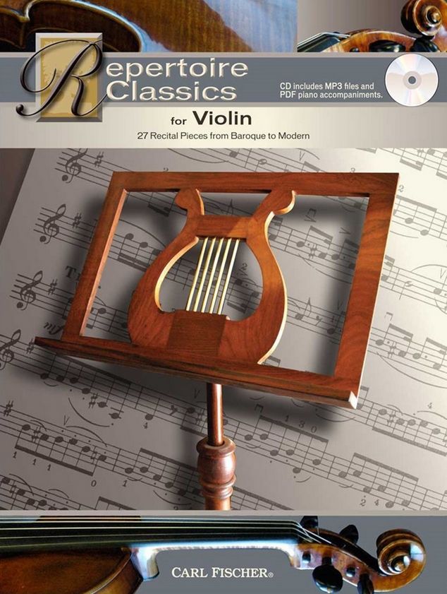 Noten Repertoire classics for Violine Geige CF -BF73 incl. Audio-download-code
