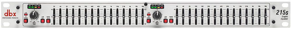 dBX 215 S Dual Equalizer