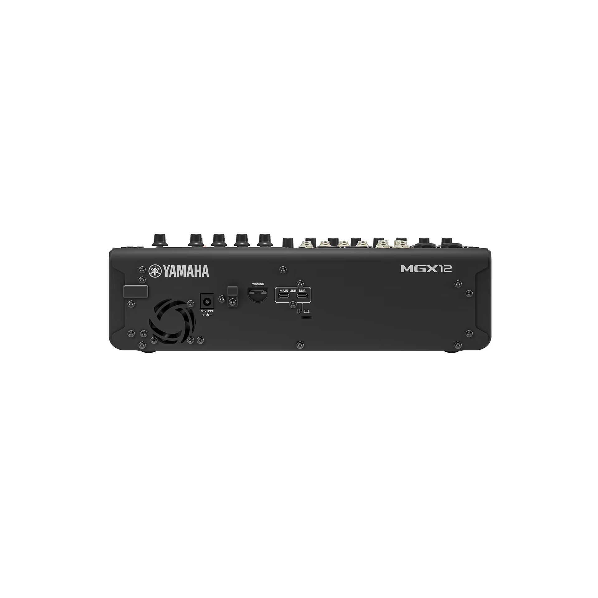 Yamaha MGX12 BK Digitalmixer  Farbe: schwarz  NEUHEIT